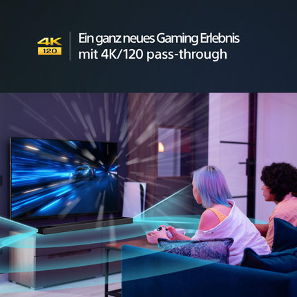 Sony HT-A3000 3.1 ch Dolby Atmos Soundbar for TV, with built-in subwoofer, 360 spatial sound mapping, works with Alexa and Google Assistant