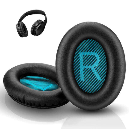 Bose QuietComfort 35 kõrvaklappide vahetuskõrvapadjad - ühildub QC35 ii, QC25, QC15 Ae2 Ae2i kõrvaklappidega, mugavad ja vastupidavad (sinised)