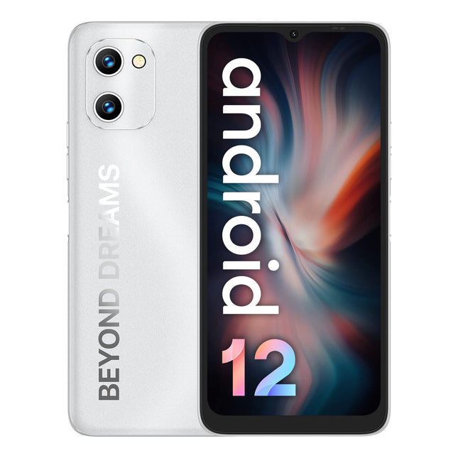 UMIDIGI C1 Max Android 12 odav nutitelefon ilma lepinguta, 5150 mAh aku C-tüüpi ühendusega, 6,52-tolline HD+ ekraan, 50 MP kaamera, 6+ 128 GB (laiendatav kuni 256 GB) kahe SIM-kaardiga mobiiltelefon seenioridele, lastele, ettevõtetele