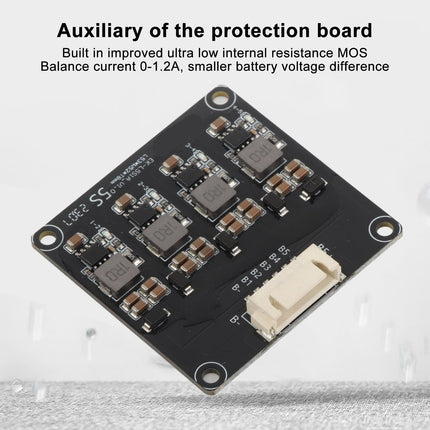 5S 6S 7S 1.2A Active Equalizer Balancer, Inductive NCM Li-Ion Lifepo4 LFP Lithium Battery Balancer Power Transfer Board with Balance Instruction and High-Precision BMS Balancing Protection (5S)