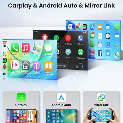 4+64G Android Car Radio for FIAT Ducato 3/Peugeot Boxer 2/Citroen Jumper 2 2011-2022 9 inch Wireless Carplay Car Radio with Android Auto Navi GPS Mirror Link Bluetooth FM/RDS/DAB/DVR/EQ Rear View Camera