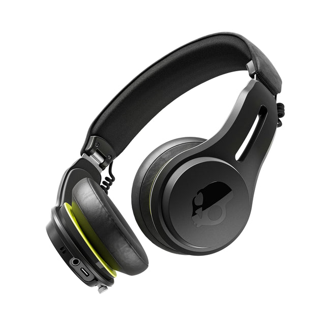 Skullcandy Icon ANC kõrvapealsed aktiivse mürasummutusega juhtmevabad Bluetooth-kõrvaklapid, 60-tunnine aku, mikrofon, töötab iPhone'i ja Androidiga - mustad