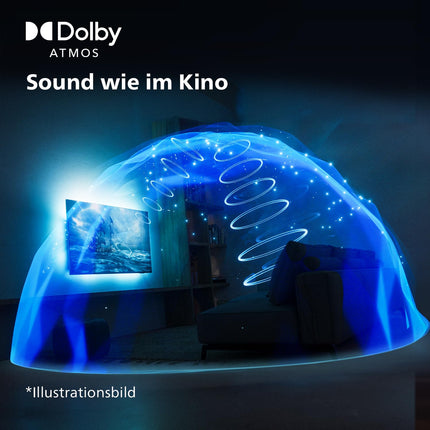 Philips Ambilight 75PUS8309 4K LED nutiteler - 75-tolline ekraan pikslitäpse Ultra HD-ga, Titan OS platvormi ja Dolby Atmos heliga - töötab Alexa ja Google Assistantiga - mattmust