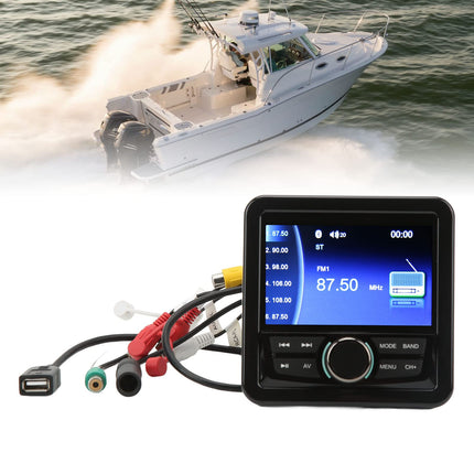 Bluetooth-merevastuvõtja, stereo, paadiraadio, auto digitaalne meedia, stereovastuvõtja, MP3- ja MP5-meediapleier, veekindel, kadudeta muusika jahtidele ja veoautodele.