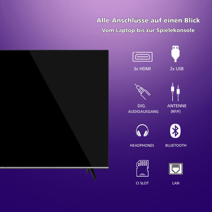 JVC 65-tolline nutiteler, millel on TiVo 4K UHD-toega Dolby Vision HDR, Dolby Atmos ja kolmekordne tuuner, LED-teler LT-65VU7555