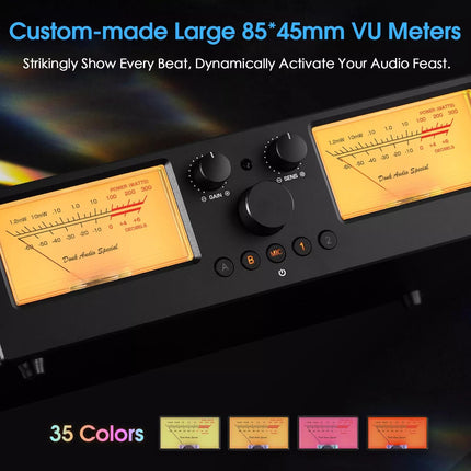 Douk Audio VU3PRO võimendi/kõlari valija VU-meeter 2-sisend-2-väljund lülitikast (VU3PRO)