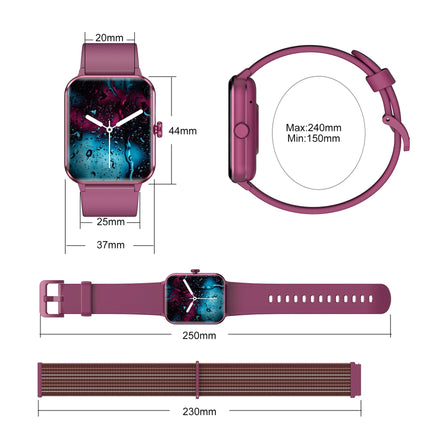 Blackview Smartwatch Women Men with Phone Function (Make/Receive Calls)/Message Reminder, Sports Watch with 100+ Sport Modes, Fitness Watch, Heart Rate Sleep Monitor, Pedometer, Smart Watch for iOS Android