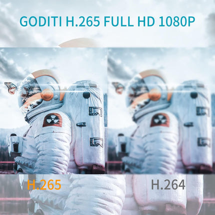 Oluote TV vastuvõtja DVB-T2 H.265, Mini HD 1080P, Dolby Digital Plus, Youtube, IPTV RSS