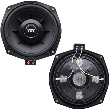 Earthquake Sound SWS-8Xi woofer-süsteem, istme alla paigaldatav subwoofer, 2 oomi, 1 tk, 8 tolli, must