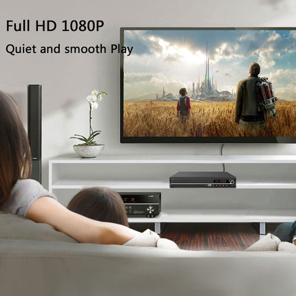 VATI DVD Player for TV, Region-Free HDMI DVD Player for Smart TV, Supports 1080P Full HD with HDMI Cable, Remote Control, USB Input