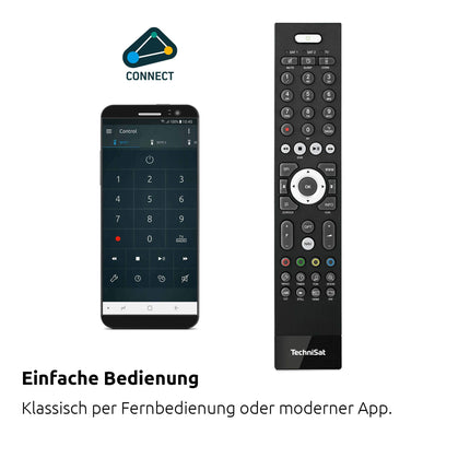 TechniSat TECHNISTAR K4 ISIO - Cable receiver with quad tuner (HDTV, HDMI, USB, DVRready, ISIO internet function, HbbTV, PiP, PaP, DVB-IP multicast, Conax CSP, remote control) black