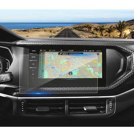Coleya navigatsiooniekraanikaitse, mis ühildub VW T-Cross 2019 2020 2021 2022 2023 2024 mudelitega, VW T Cross karastatud klaasist ekraanikaitse, 9H kriimustuskindel GPS-ekraanikaitse (9,2 tolli)