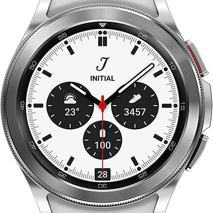 Samsung Galaxy Watch4 Classic BT, SM-R880NZS, SmartWatch, with Fitness Tracker, 42mm, Silver