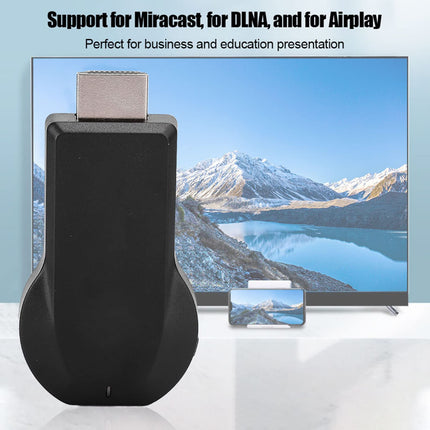 Wireless Display Dongle, 2.4GHz WiFi HDMI TV Wireless Display Receiver Dongle Adapter with HDMI Interface for Airplay Miracast DLNA