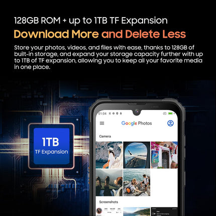 Blackview lepinguta õues kasutatav nutitelefon BV5300 Plus, 16GB+128GB (1TB laiendusvõimalus), 13MP+8MP, 3 kaardipesa, Android 13 DUAL SIM IP68 veekindel nutitelefon, 6.1'' HD+, 6580mAh aku, NFC roheline