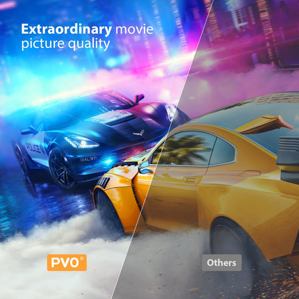 PVO miniprojektor, WiFi-projektor, kaasaskantav filmiprojektor, telefoni ekraani saab projektorisse peegeldada juhtmevabalt või andmesidekaabli kaudu, ühildub nutitelefoni/tahvelarvuti/sülearvuti/teleripulgaga