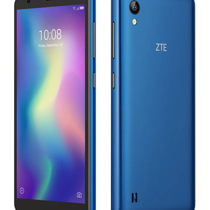 ZTE Blade A5 sinine (13,84 cm (5,45 tolli) HD+ ekraan, 16 GB sisemälu ja 1 GB muutmälu, 8 MP põhikaamera, 5 MP esikaamera, Android) sinine