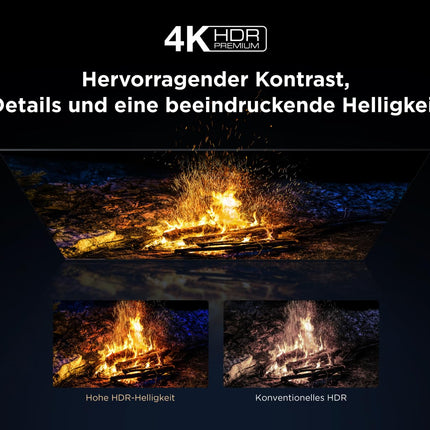 TCL 55C61KS 55-tolline QD-Mini LED-teler, 4K UHD, nutikas Google TV Dolby Atmosega, Onkyo 2.1 helisüsteem, Game Master