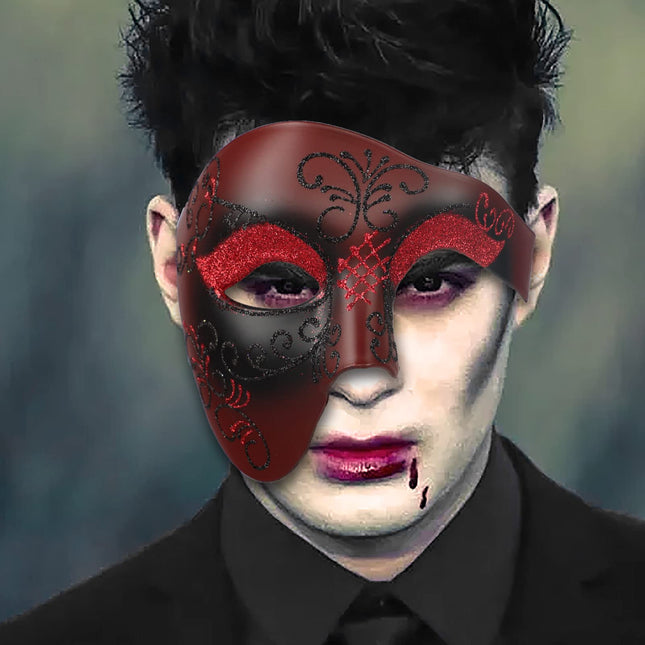 NICEEYEA Veneetsia mask meestele ja naistele Ooperifantoom Vintage disain Veneetsia karnevalimask Karnevalimaskid Rooma tantsumaski kostüüm Halloweeniks karnevaliballi peoooper