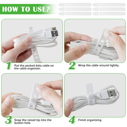 VZXZXE 2 pieces cable organizer box plastic 26 * 18 * 5.5cm charging cable organizer cable storage box cable organizer box organizer box with cable ties transparent