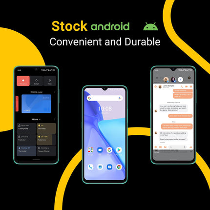 UMIDIGI nutitelefon ilma lepinguta, 4GB+32GB kaheksatuumaline mobiiltelefon soodsalt, 6150mAh aku, mobiiltelefon ilma lepinguta, 6,53" HD+ ekraan, 16MP+8MP, 3 kaardipesa, kahe SIM-kaardiga 4G mobiiltelefonid/OTG (roheline)