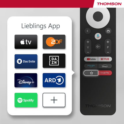 Thomson 40-tolline (101 cm) LED Full HD nutikas Android-teler, Google Assistant, WiFi, Dolby Digital, Bluetooth, kolmekordne tuuner (kaabel/satelliit/antenn), HDMI, CI+, A+ paneel - 40FA2S13