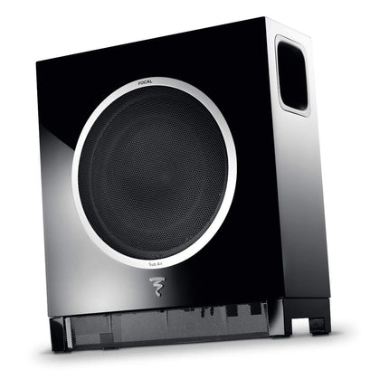 Focal Sub Air subwoofer (kõrgläikega viimistlus, juhtmevaba ühendus, seinale kinnitatav) must
