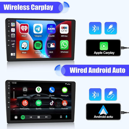 [2+64G] SIXWIN Android 13 autoraadio Ducato 3/Peugeot Boxer 2/Citroen Jumper 2 2011-2022 koos Carplay/Android Auto/Mirrorlinkiga, 9-tolline mahtuvuslik puuteekraan, mis toetab WiFi/GPS/FM/Bluetooth/SWC-d