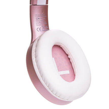 PowerLocus Bluetooth kõrvaklapid, juhtmevabad kõrvaklapid 3 ekvalaiseri režiimiga, 60 tundi mänguaega, Hi-Fi stereo kokkupandavad peakomplektid mikrofoniga, mäluvahust kõrvapadjad ja riidest peavõru mobiiltelefonidele/reisidele/arvutile