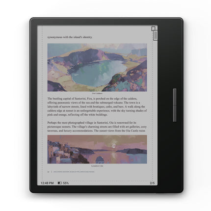 BOOX Go Color 7 Color ePaper 7” Tablet 64 GB Android 12 E-Ink Frontlight BT WiFi (Black)