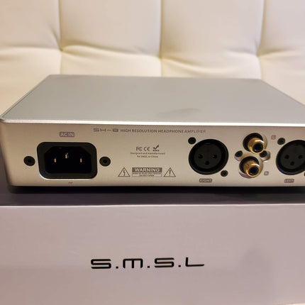 SMSL SH-8 kõrvaklapivõimendi 6,35 mm / tasakaalustatud RCA/XLR sisendiga, kõrgjõudlusega HiFi kõrvaklapivõimendi