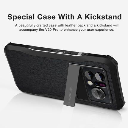 DOOGEE V20 Pro Outdoor Smartphone Without Contract 5G, 20GB RAM + 256GB ROM/2TB, Thermal Imaging Camera, 64MP+24MP Night Vision, 6.43" AMOLED FHD+ Dual SIM 5G Outdoor Smartphone Without Contract 6000mAh/33W IP68/OTG/NFC