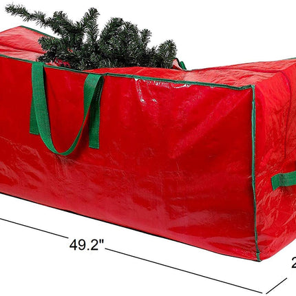 SHATCHI jõulupuu hoiukott, mahutab kuni 2,5 m pikkust lahtivõetud kunstkuust, vastupidav veekindel materjal, lukuga sulgur, kandekäepidemed, 125 x 68 x 30,5 cm