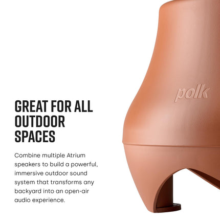 Polk Audio Atrium Sub 100 Terracotta Speaker