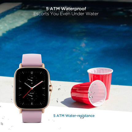 Amazfit A2021 Smartwatch GTS 2e GPS 1.65'' Activity Tracker for Fitness and Health with 90 Sports Modes, 14 Days Battery Life, SpO2, Heart Rate, Sleep, Stress Monitoring for Men Women