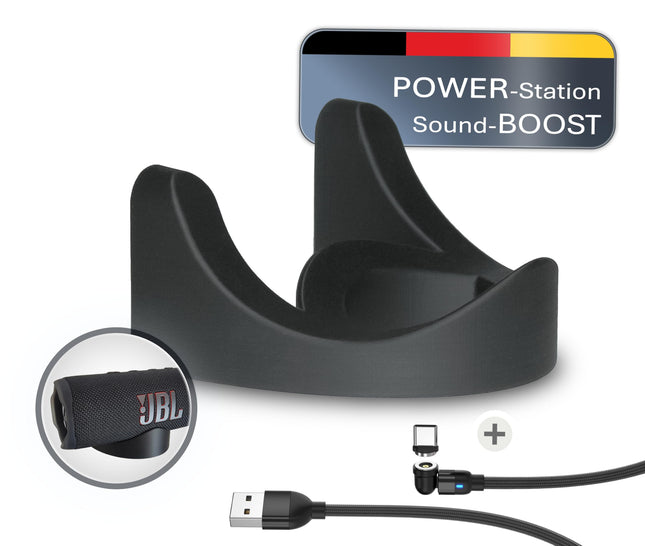 JBL Flip 6 Bluetooth-kõlari üldine dokkimisjaam, laadimisjaam, seinakinnitus, alus