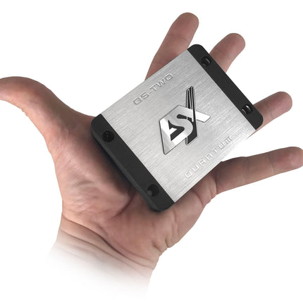 ESX QS-Two Quantum | 2-kanaliga D-klassi nano-digitaalne võimendi, maksimaalne väljundvõimsus 380 vatti