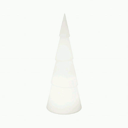 8 seasons design Shining Tree 3D LED Christmas tree round (55 cm, white) with color changer (15 colors), including bulb, illuminated fir tree, Christmas decoration, winter decoration, for indoor and outdoor use