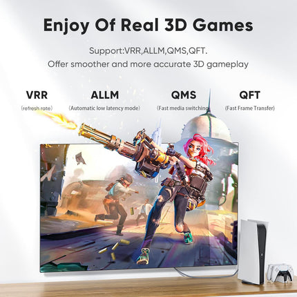 ARISKEEN 8K HDMI 2.1 kaabel 3 meetrit 2 tk, 48 Gbps kiire nailonist punutud HDMI-kaabel, toetab 8K@60Hz, 4K@120Hz, ühildub PS5/4 teleri, monitori, Blu-ray heliriba, DVD sülearvutiga