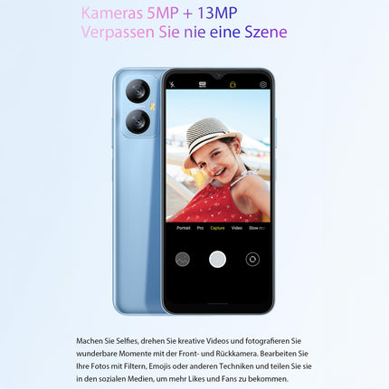 Blackview A52 Pro - 4G nutitelefon - mobiiltelefon T606 kaheksatuumalise protsessoriga - 6,5-tolline ekraan - 4 GB + 128 GB - 5180 mAh aku - 13 MP tagakaamera - roheline