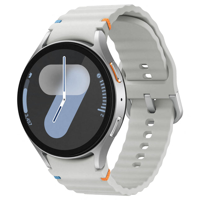 Samsung Galaxy Watch7 Smartwatch, Fitness Watch, Fitness Tracker and Activity Tracker, 44 mm, LTE, Silver, Includes 36-Month Manufacturer's Warranty