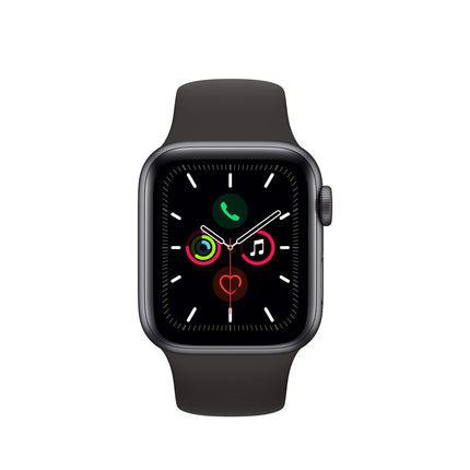 Apple Watch Series 5 40 mm (GPS) - Space Gray Aluminum Case with Black Sport Band (Refurbished)