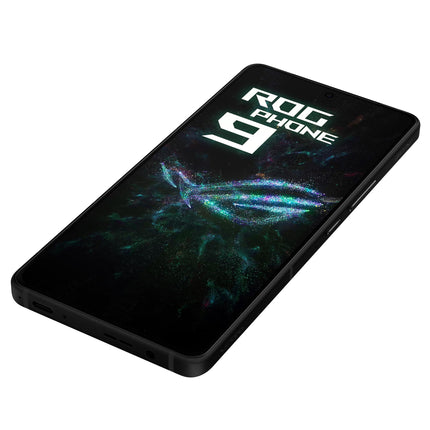 ASUS ROG Phone 9, EL-i ametlik mudel, Phantom Black, 12 GB RAM ja 512 GB salvestusruumi, Snapdragon® 8 Elite protsessor, 6,78" 185Hz AMOLED ekraan, Sony® Lytia 700: 50 MP kaamera