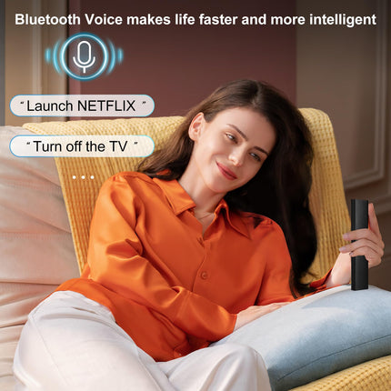 Voice Replacement for Samsung Smart TV Remote Control, Latest Upgraded Samsung Remote Control with Voice Function with Shortcut Keys