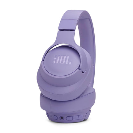 JBL Tune 770 NC – Juhtmevabad kõrvaklapid adaptiivse mürasummutuse ja kokkupandava disainiga – Kuni 70 tundi aku tööaega kiirlaadimisega – Lilla