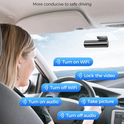 AZDOME auto armatuurlaud esi-taga 4K+1080P, WiFi GPS armatuurlaud, autokaamera 64G SD-kaardiga, ADAS, superöine nägemine, WDR, tsükkelsalvestus, G-andur, parkimise jälgimise autokaamera