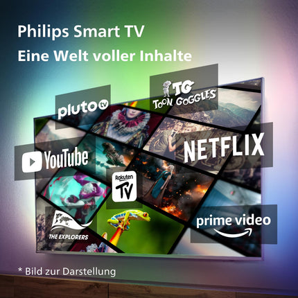 Philipsi nutiteler | 75PUS7608/12 | 189 cm (75 tolli) 4K UHD LED-teler | 60 Hz | HDR | Dolby Vision