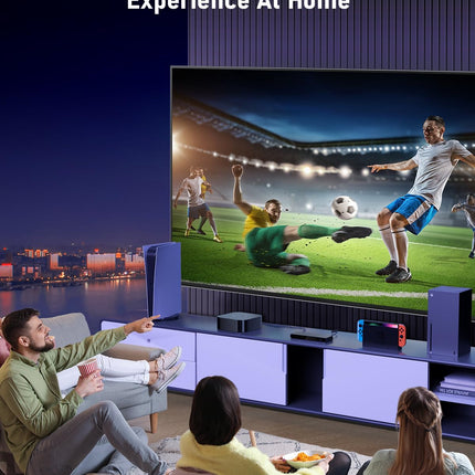 Lemorele 5 sisendi ja 1 väljundi HDMI jaotur, 4K UHD jaotur kaugjuhtimispuldiga, lüliti toetab 4K@30Hz, 1080P, HDCP, HDR Firestick Xbox PS4 PS3 Blu-Ray DVD jaoks