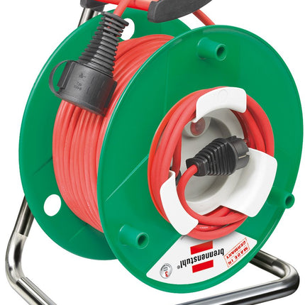 Brennenstuhl 1184748 Garant G garden cable reel with Bretec, green