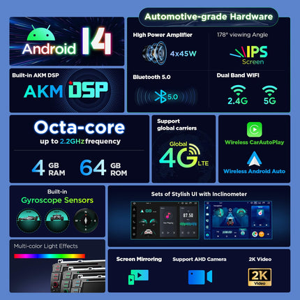 XTRONS 7-tolline Android 14 autoraadio autostereo multimeediapleier Octa Core 4+64GB BMW E46 M3 jaoks sisseehitatud 4G LTE güroskoopandurid automäng AKM DSP GPS Bluetooth WiFi DVD valikuline DAB OBD TPMS DVR